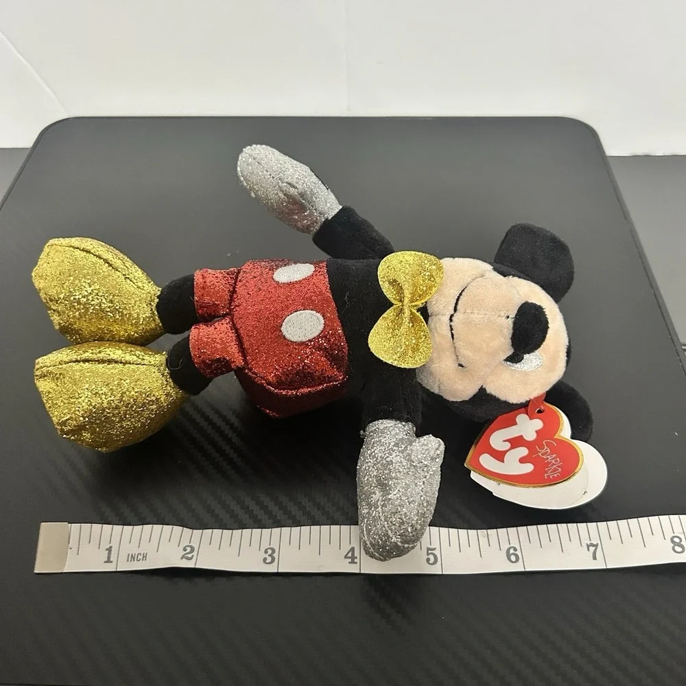 Sparkle Disney Mickey Mouse Stuffed Plush‎ Toy 8